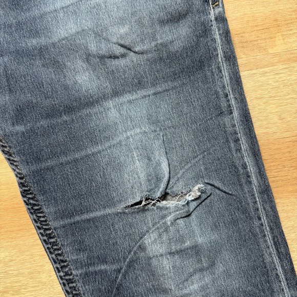 Diesel Jogg Jeans Men 30x32 Blue Thavar-NE Slim Skinny Stretch Distressed 0842W - Picture 5 of 15